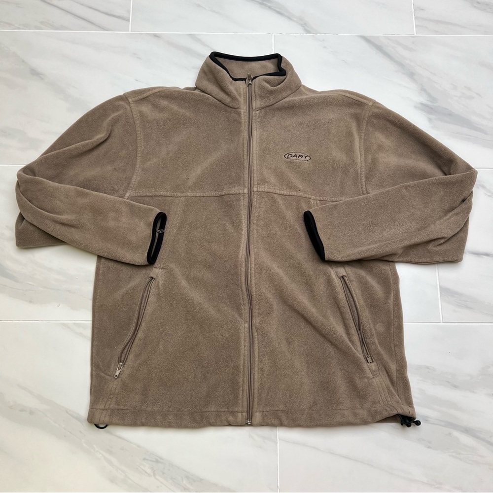 Chestnut Hill Men’s Dart Fleece ‘Brown’ Jacket size M